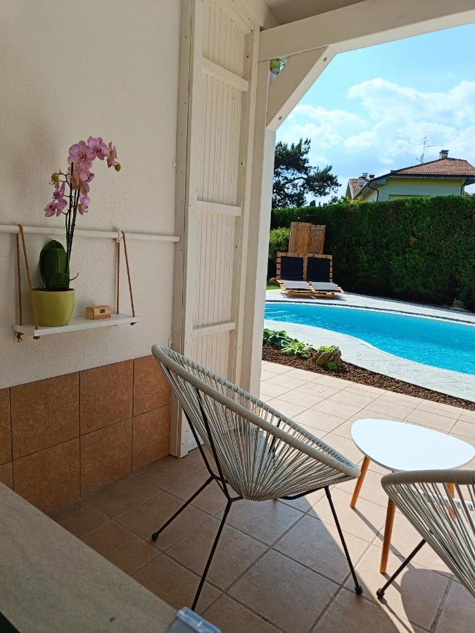 Picnic Room And Pool Castelnuovo del Garda Luaran gambar