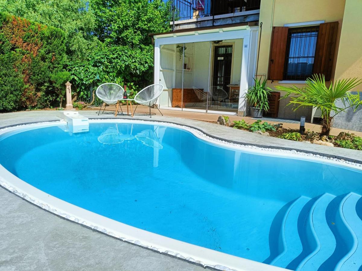 Picnic Room And Pool Castelnuovo del Garda Luaran gambar